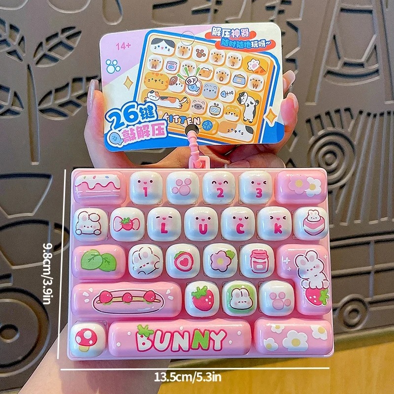 Wedding Yes - Clicker de teclado antiestrés de 26