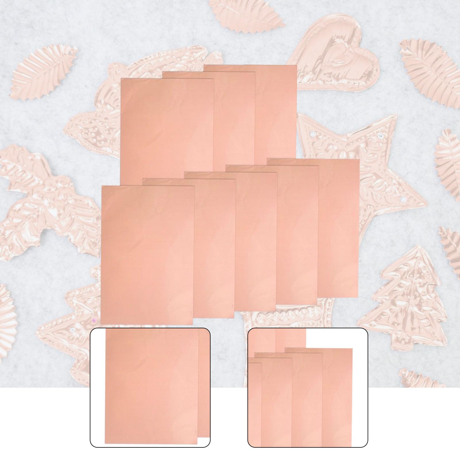 Papercraft Supply Invitation - Hojas de Cartulina Metálica con Relieve