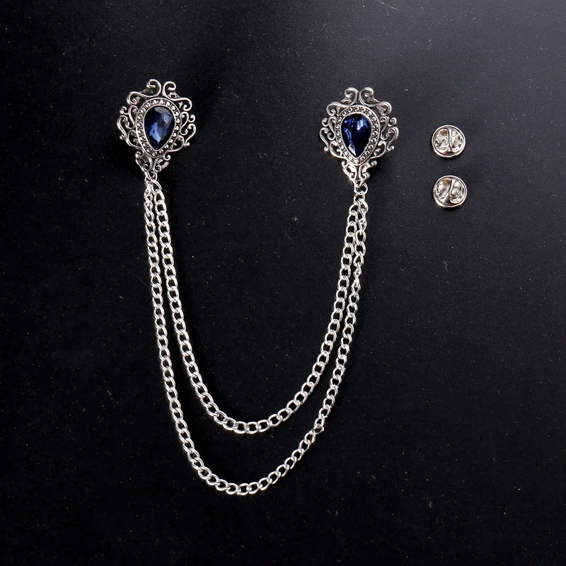 Wedding Decoration Supply - Elegante broche grande de aleación Vintage