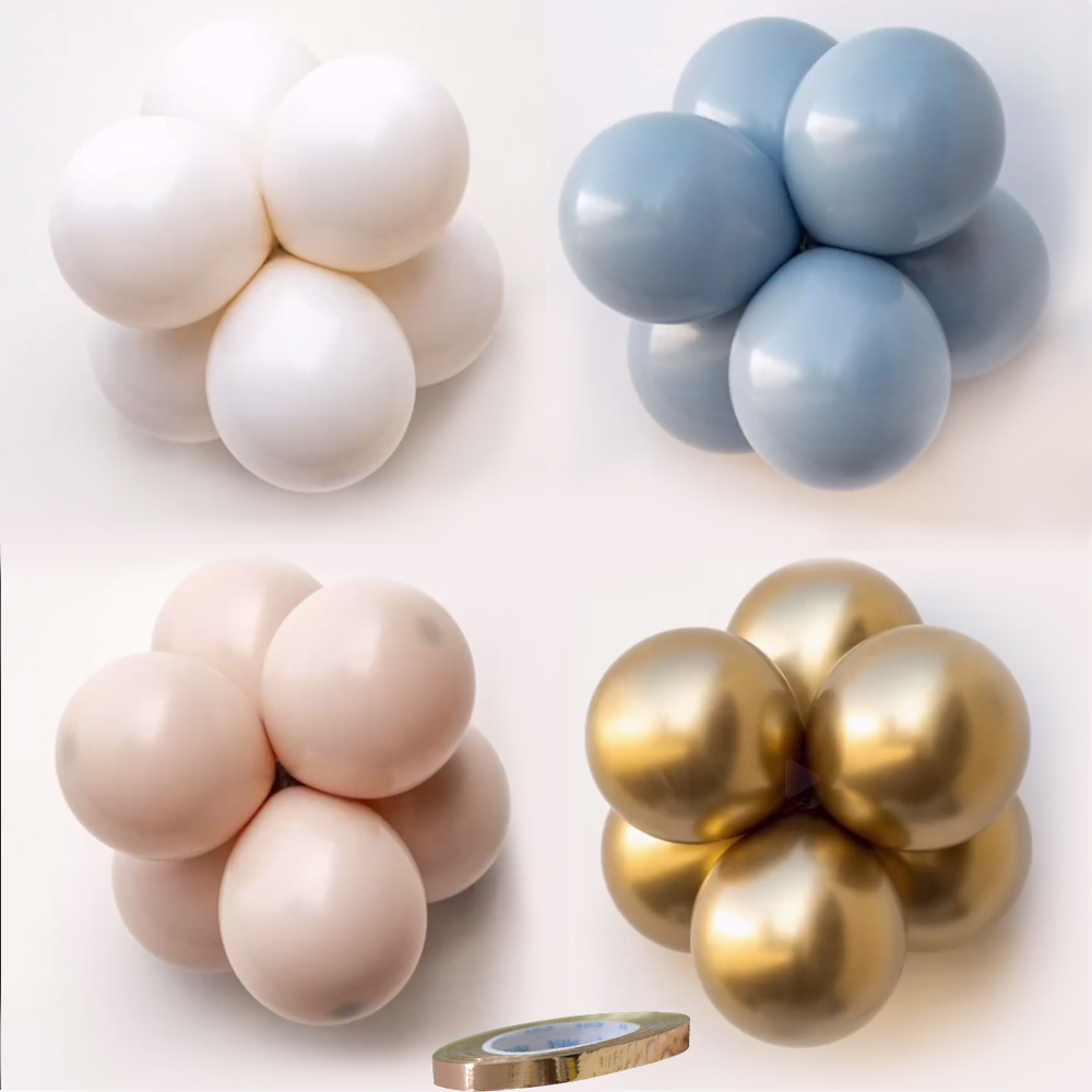 Wedding Day Supply Kit - Juego de globos Retro de 10