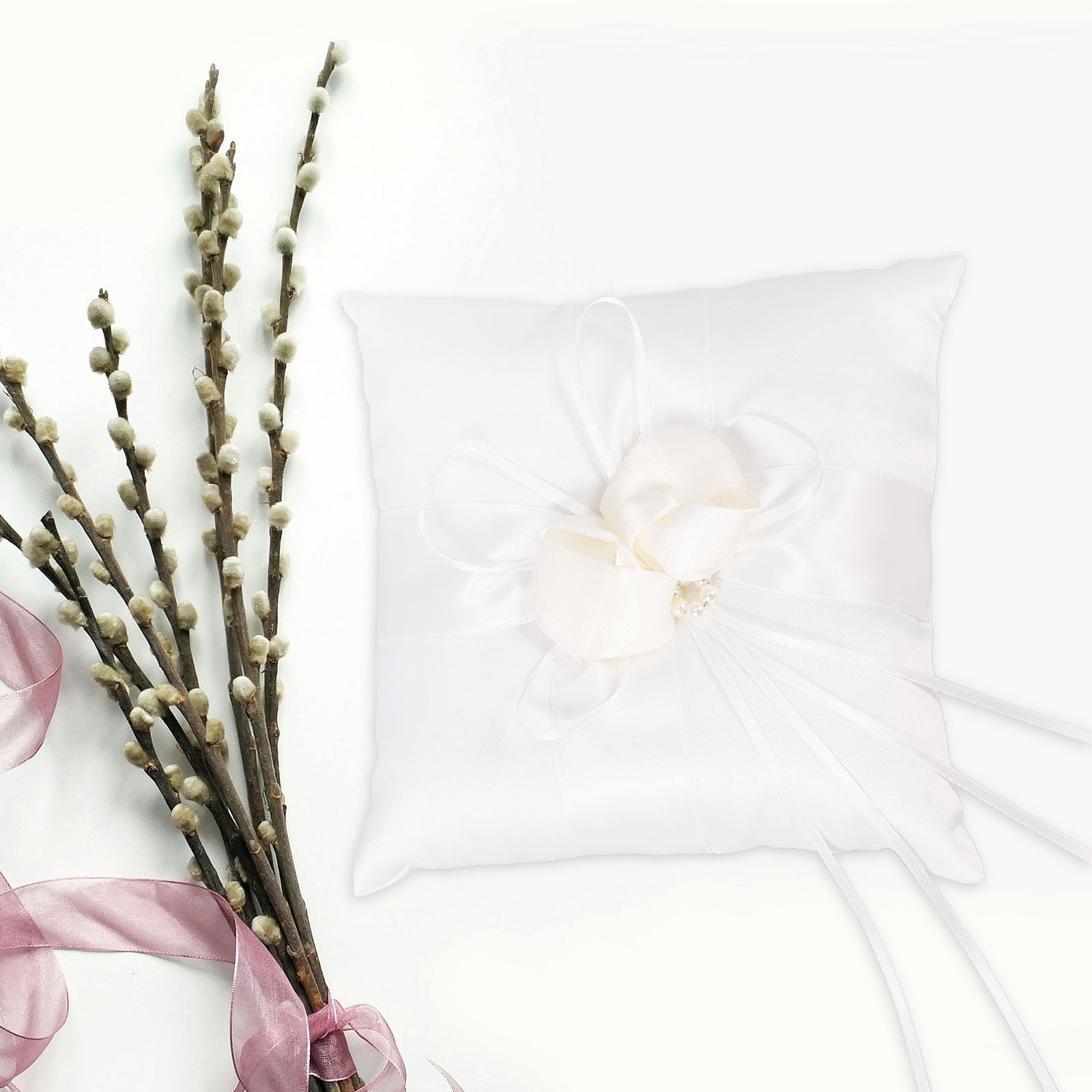 Ring Bearer Pillow - Almohada para Anillos de Boda de