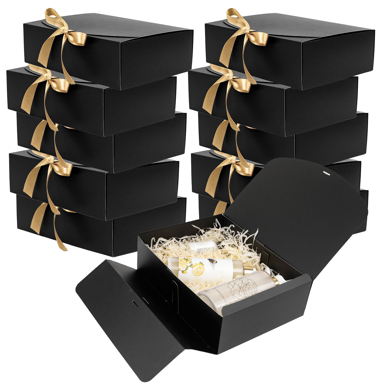Papercraft Supply Ribbon - Paquete de 10 Cajas de Regalo