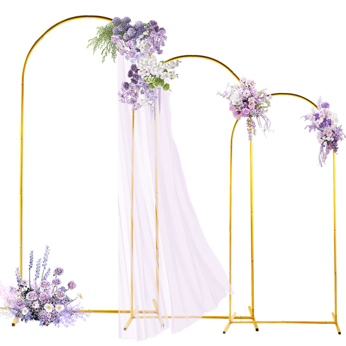 Confetti Balloon Set - Paquete de 3 kits de arco