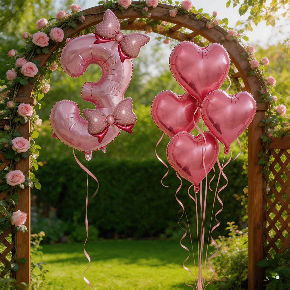 Decoración de Fiesta con Lazo  - Confetti Balloon Set reseña y precio