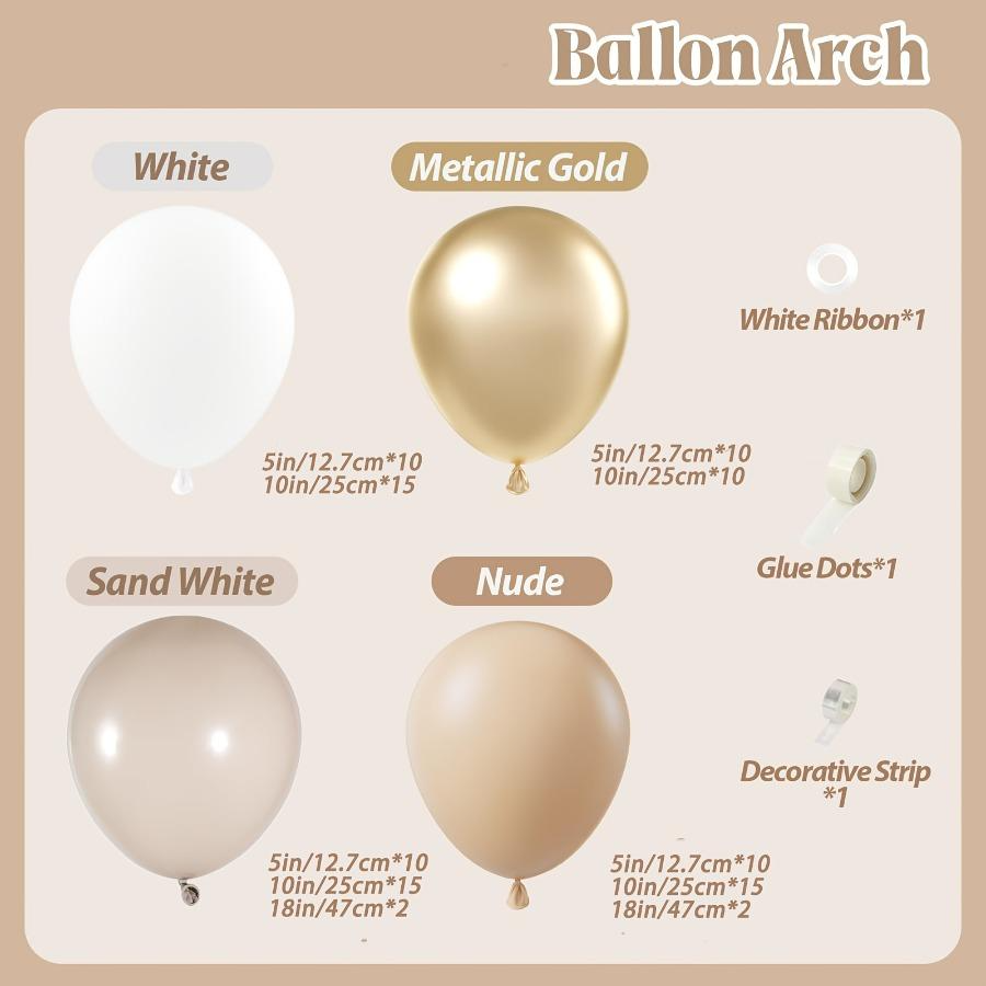 Kit de Guirnalda de Globos de  - Wedding Day Supply Kit reseña y precio