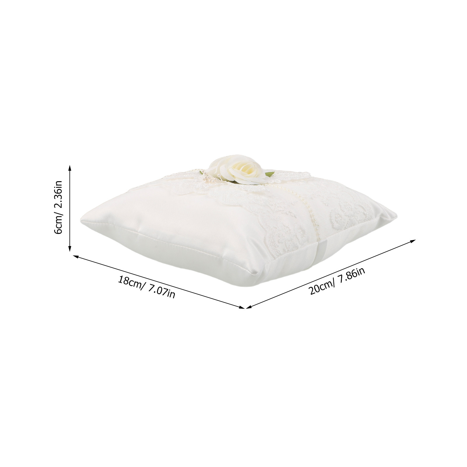 Almohadilla de encaje para ani - Ring Bearer Pillow reseña y precio