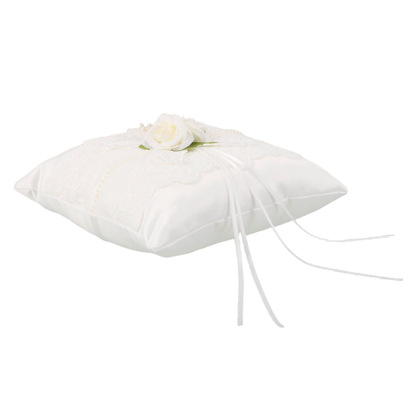 Almohadilla de encaje para ani - Ring Bearer Pillow reseña y precio