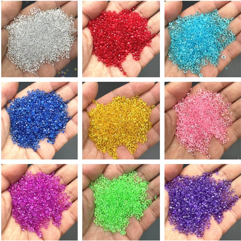 3000 Uds Mini cristal imitació - Wedding Decoration Supply reseña y precio