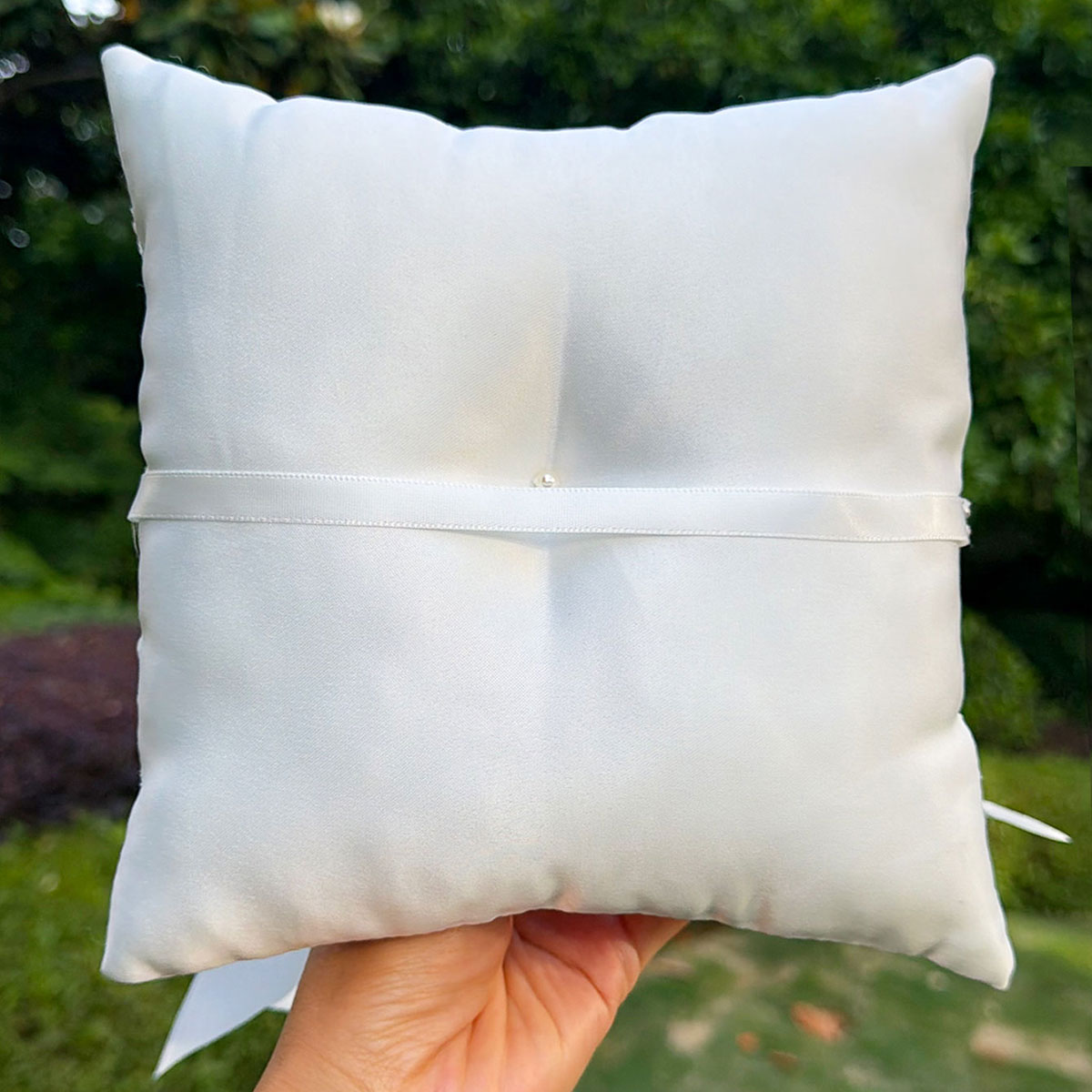 Almohada para Anillos de Boda  - Ring Bearer Pillow reseña y precio