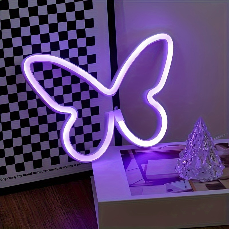 Luces de neón de mariposa LED, - Wedding Power Supply reseña y precio