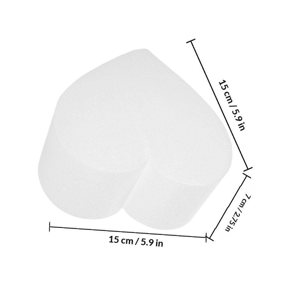 4 Piezas de Espuma en Forma de - Wedding Decoration Supply reseña y precio