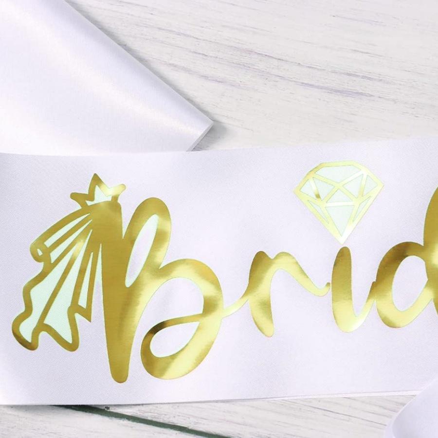 Juego de 2 cintas para despedi - Bridal Sash Ribbon reseña y precio