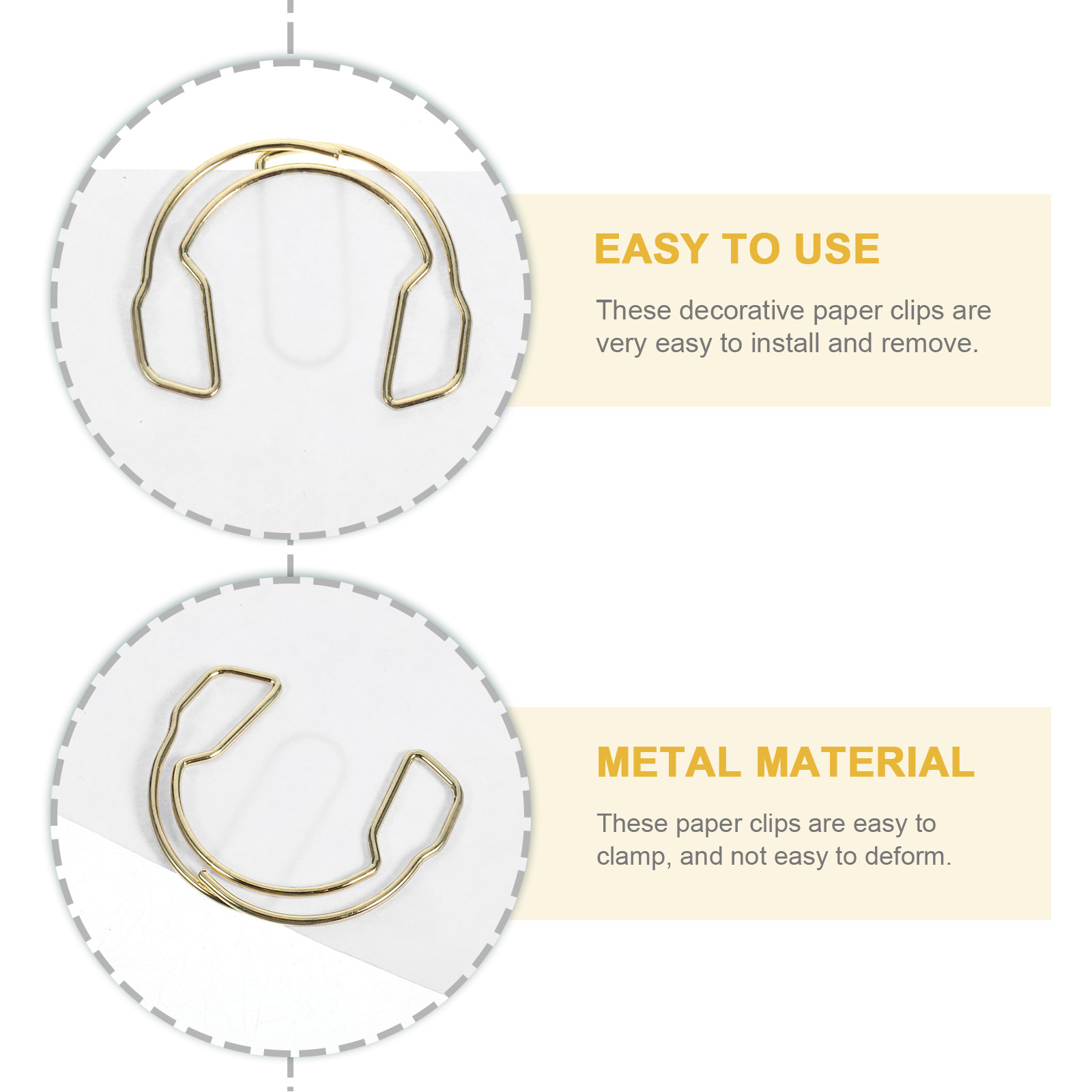 50 Clips de Papel en Forma de  - Papercraft Supply Invitation reseña y precio