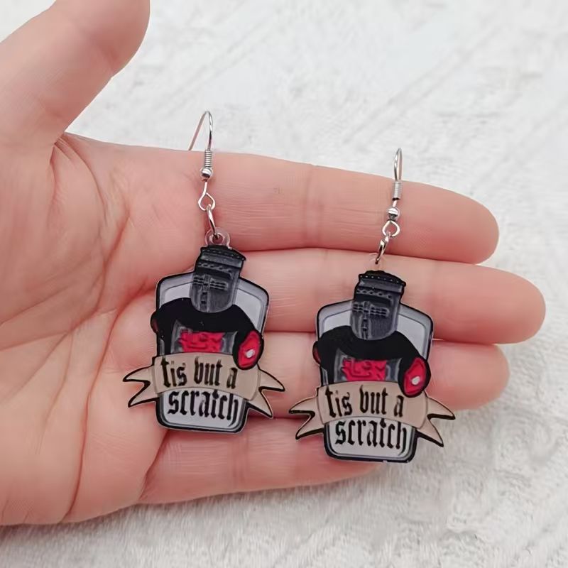 10 pendientes acrílicos con di - Wedding Yes reseña y precio