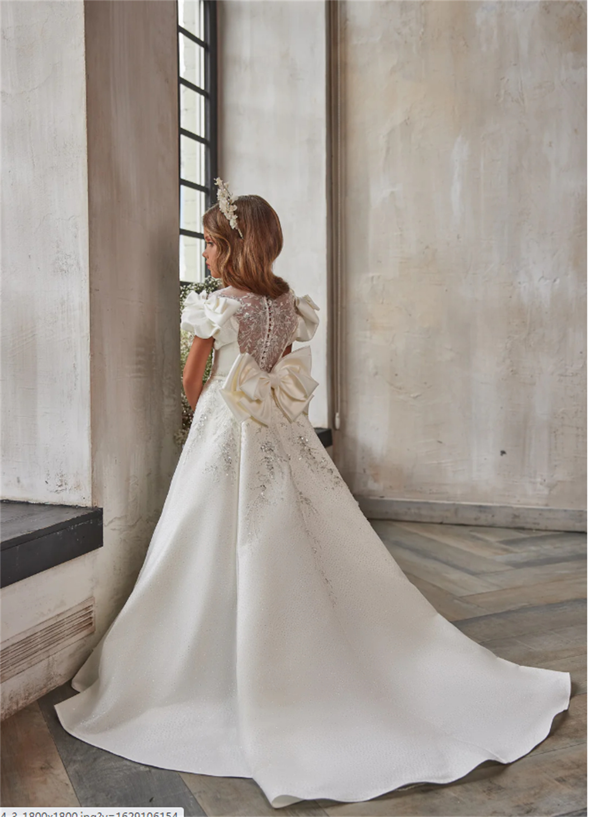 Vestido de niña de flores de s - Bridal Sash Ribbon reseña y precio