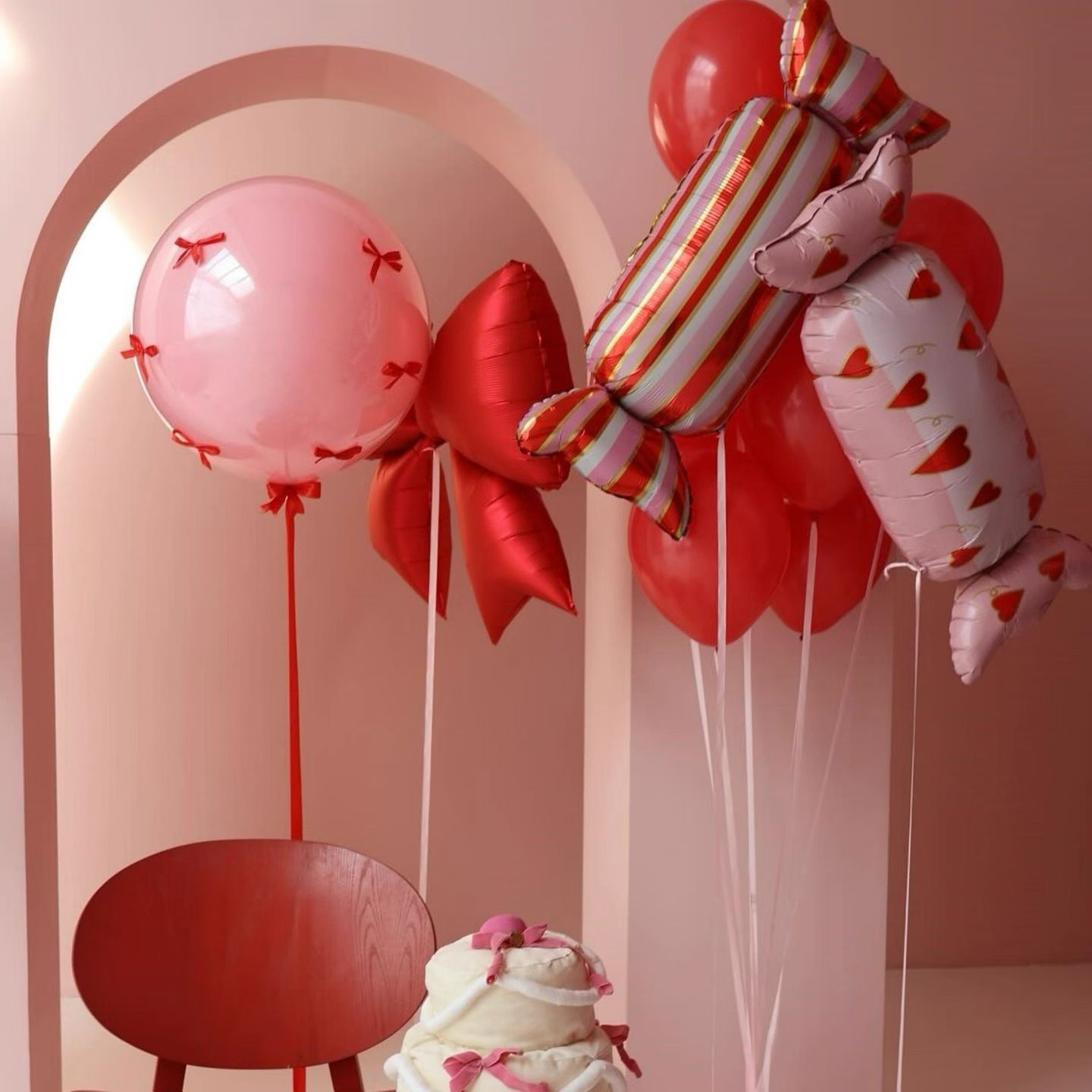 1 unidad de decoración de fies - Confetti Balloon Set reseña y precio