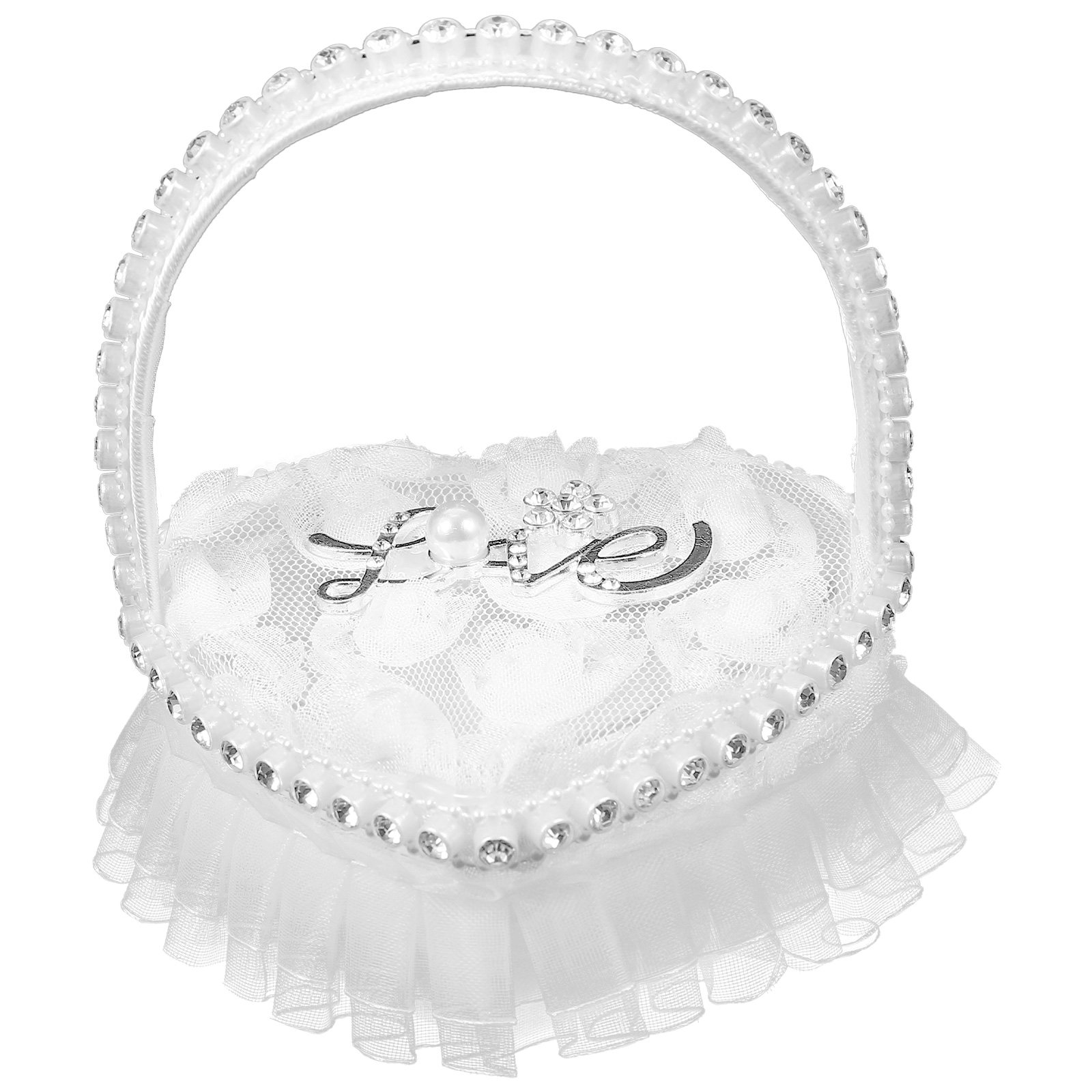 Almohada de encaje para anillo - Ring Bearer Pillow reseña y precio