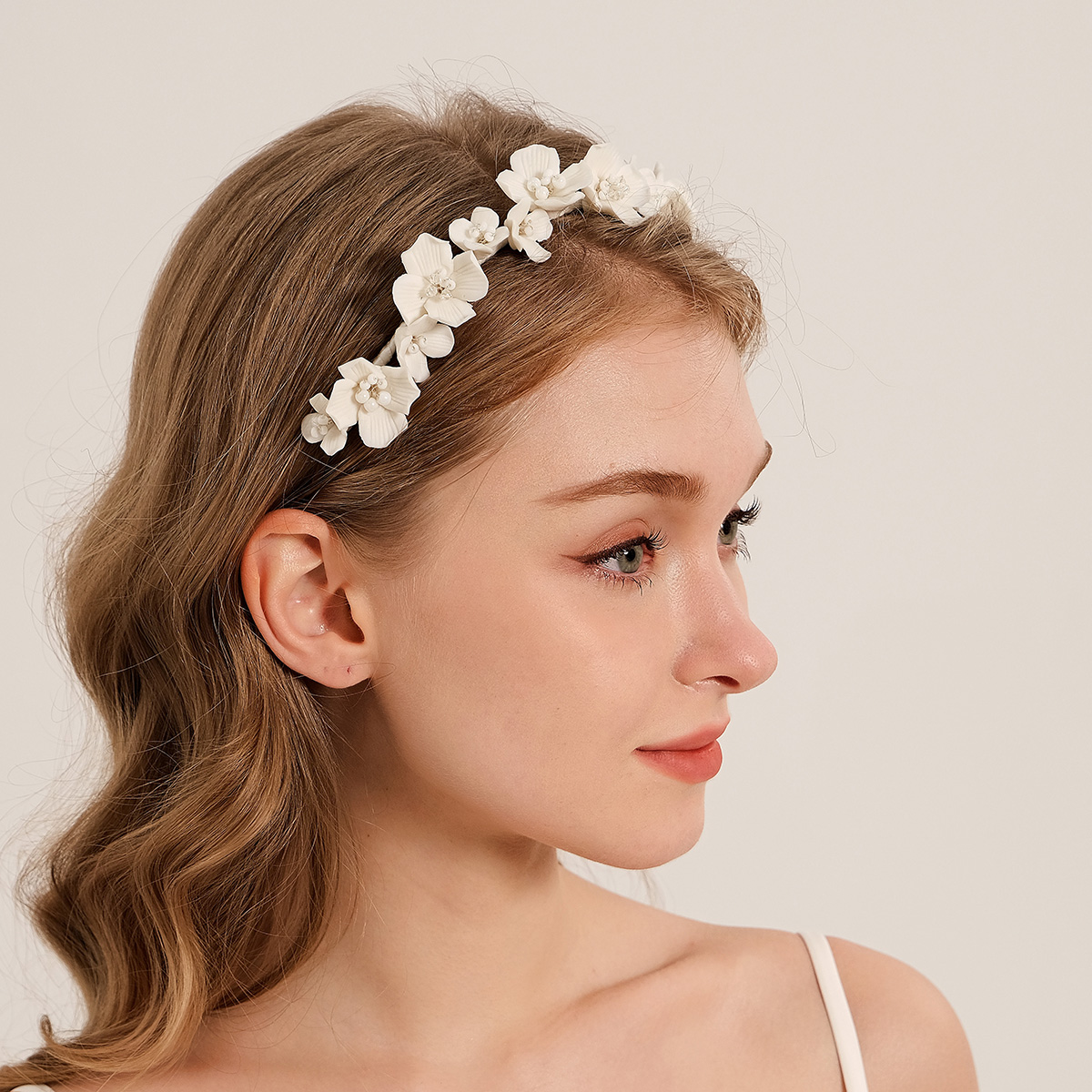 Efily novia flor blanca aro de - Wedding Arch Flower reseña y precio