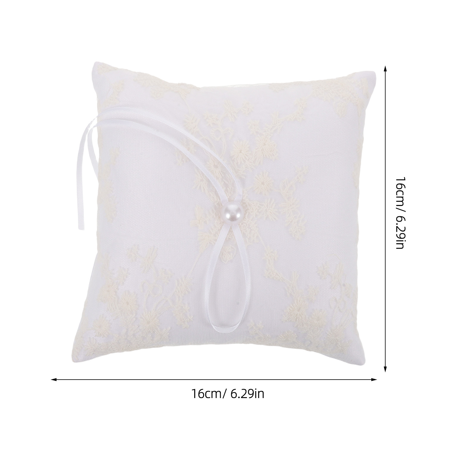 Almohada para Anillos de Boda  - Ring Bearer Pillow reseña y precio