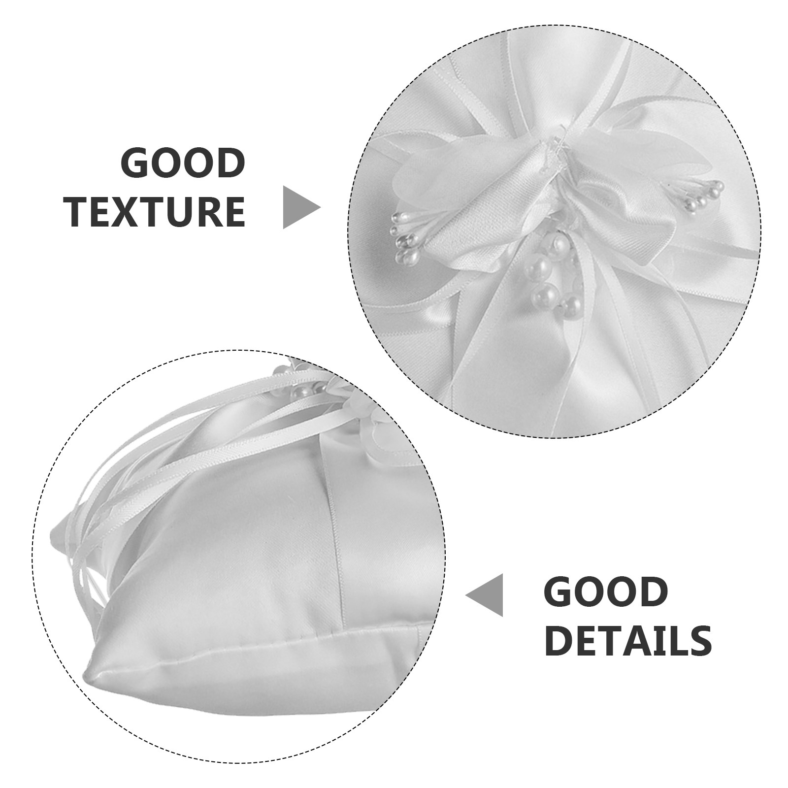 Cojín para Anillos de Boda con - Ring Bearer Pillow reseña y precio