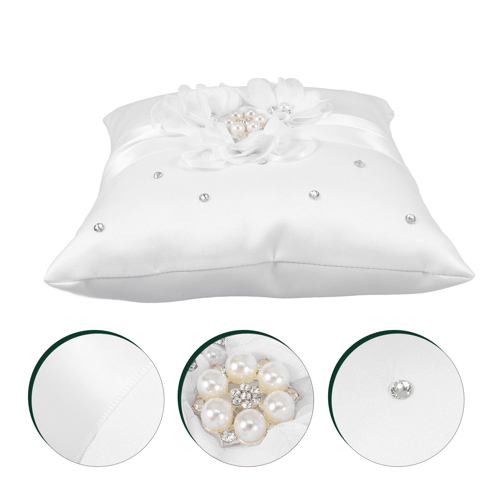 Almohada para Anillos de Boda  - Ring Bearer Pillow reseña y precio