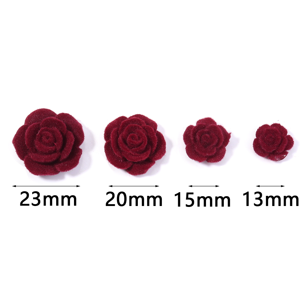20 piezas flor rosa de resina  - Wedding Decoration Supply reseña y precio