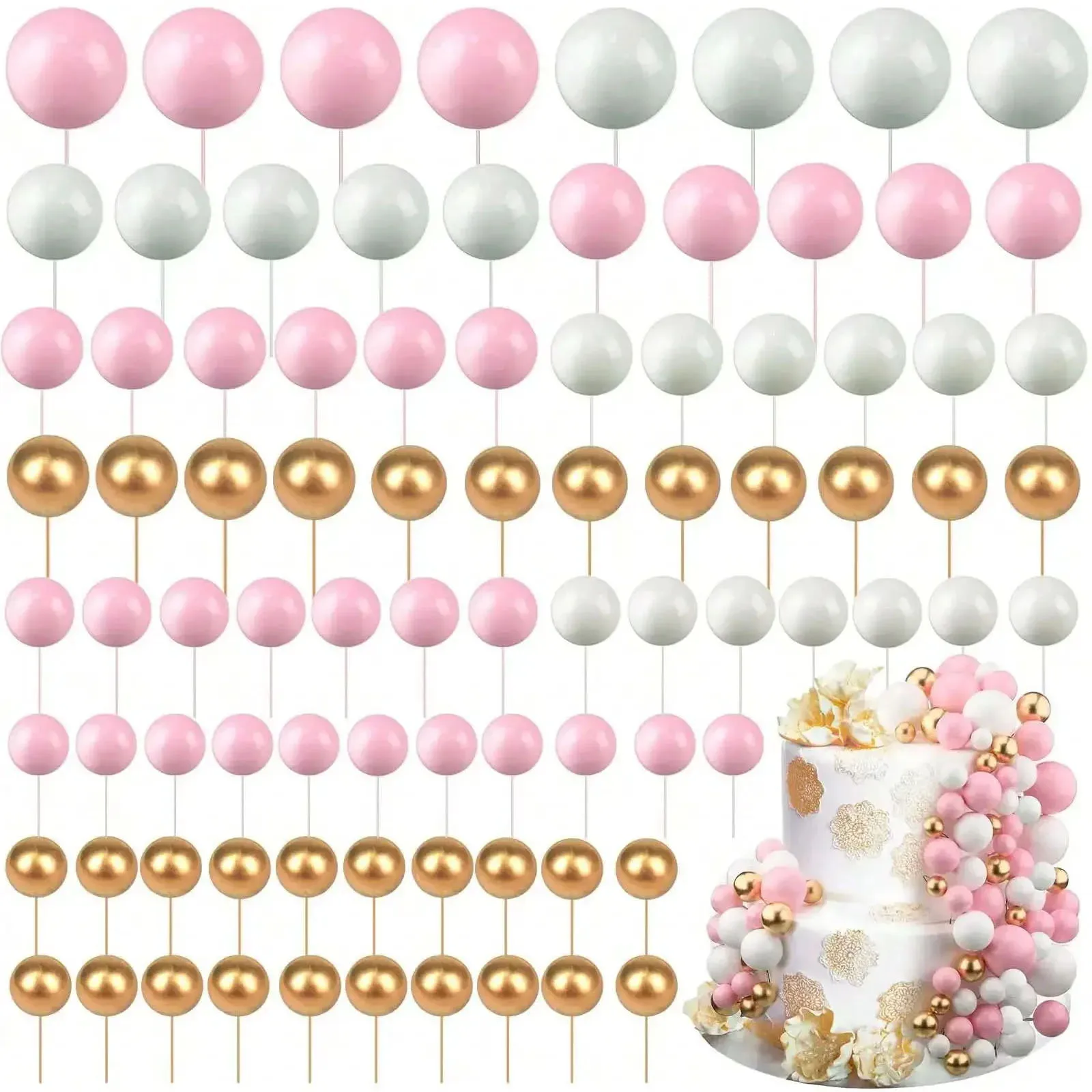 68 Uds. De bolas decorativas p - Confetti Balloon Set reseña y precio