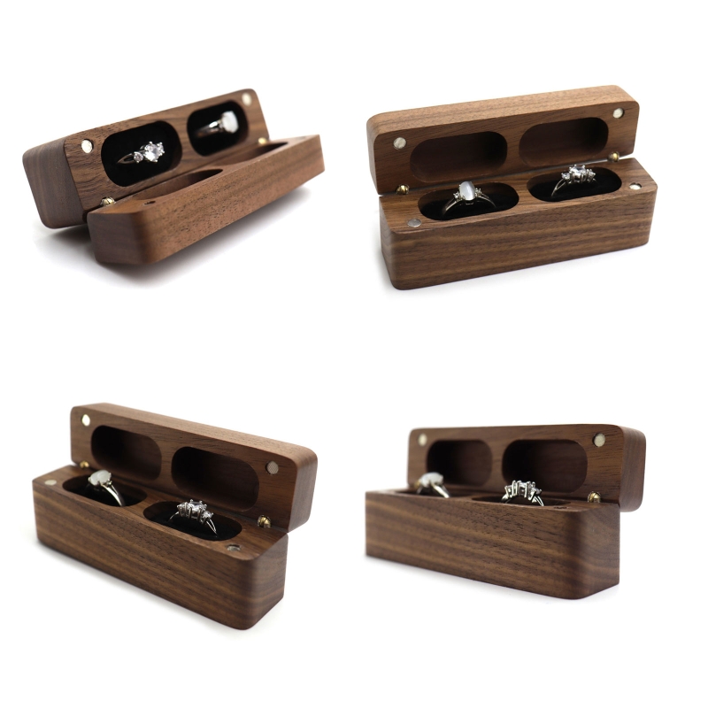 Caja anillo ZB91 para ceremoni - Ring Bearer Pillow reseña y precio