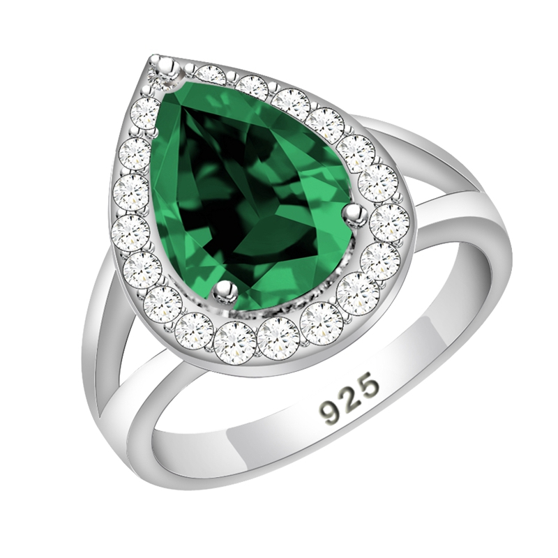 Anillo de plata 925 con forma  - Wedding Z reseña y precio
