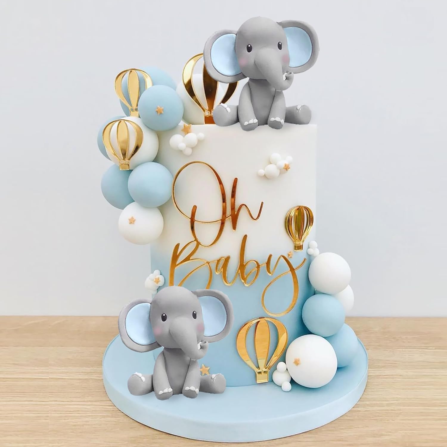 Decoración de pastel de elefan - Confetti Balloon Set reseña y precio